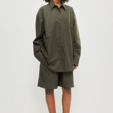 Relaxed-fit poplin shirt