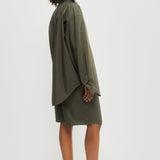 Relaxed-fit poplin shirt