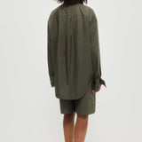 Relaxed-fit poplin shirt