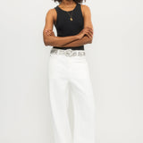 Boyfriend fit jeans white