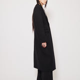 Long tailored wool coat