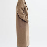Oversized long coat mole