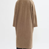 Oversized long coat mole