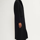 Long tailored wool coat