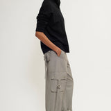 Linen cotton rave trousers