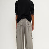 Linen cotton rave trousers