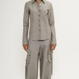 Lean linen cotton shirt
