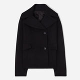 Fitted peacoat