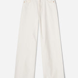 Boyfriend fit jeans white