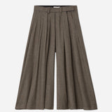 Culotte trousers in check