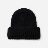 Mohair beanie black