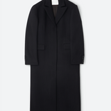 Long tailored wool coat